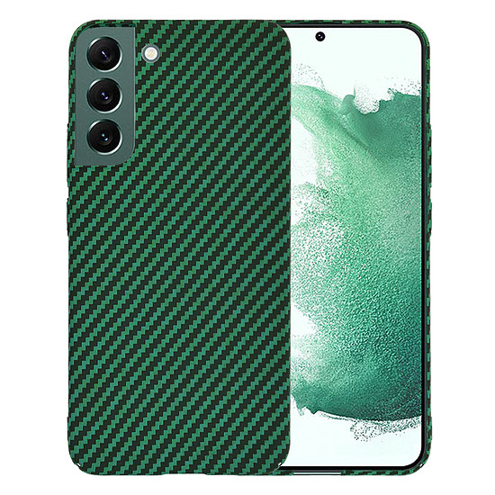 Techsuit - Carbonite FiberShell - Samsung Galaxy S22 Plus 5G - zöld (KF2333167)