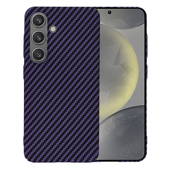 Techsuit - Carbonite FiberShell - Samsung Galaxy S24 - Lila