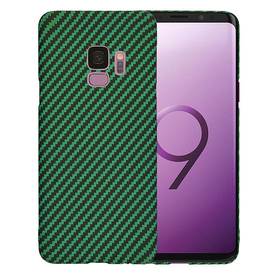 Techsuit - Carbonite FiberShell - Samsung Galaxy S9 - zöld (KF2334257)