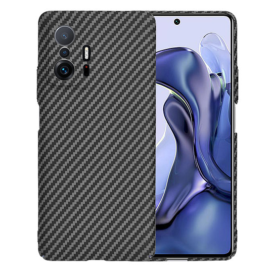 Techsuit - Carbonite FiberShell - Xiaomi 11T / 11T Pro - Fekete