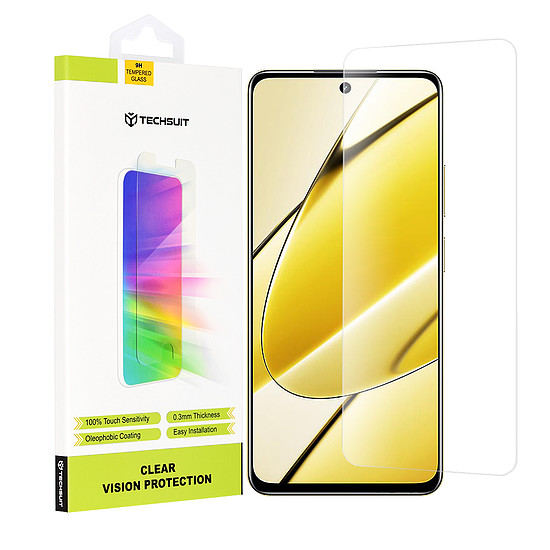 Techsuit - Clear Vision Glass - Realme 11 5G - Átlátszó