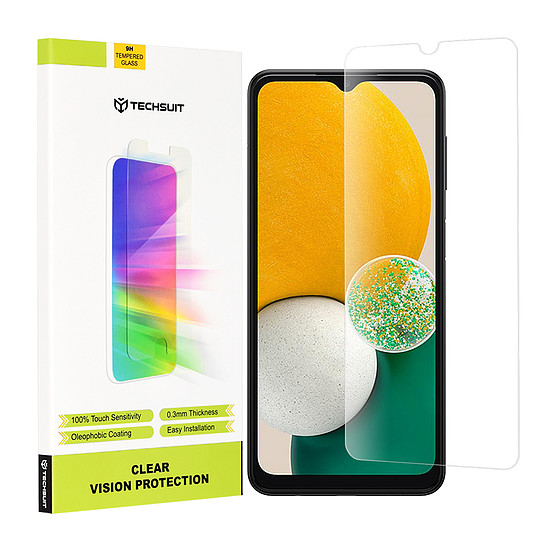 Techsuit - Clear Vision Glass - Samsung Galaxy A13 5G / A04S / A04 - átlátszó (KF2311856)