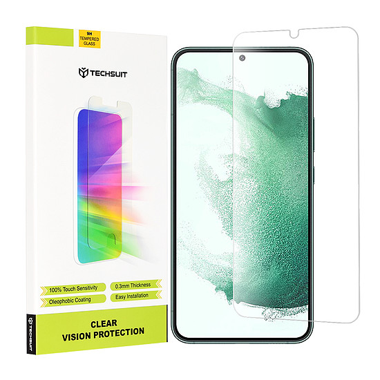 Techsuit - Clear Vision Glass - Samsung Galaxy S22 Plus 5G / S23 Plus - Átlátszó (KF2312395)