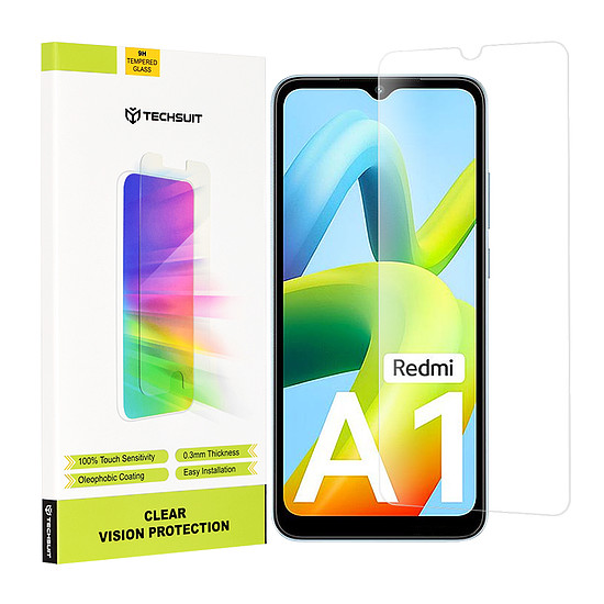 Techsuit - Clear Vision Glass - Xiaomi Redmi A1 / A1+ / A2 / A2+ - Átlátszó (KF2311892)