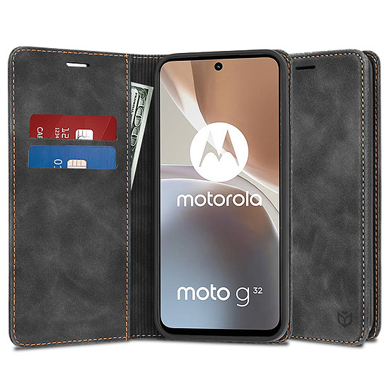 Techsuit - Confy borító - Motorola Moto G32 - fekete