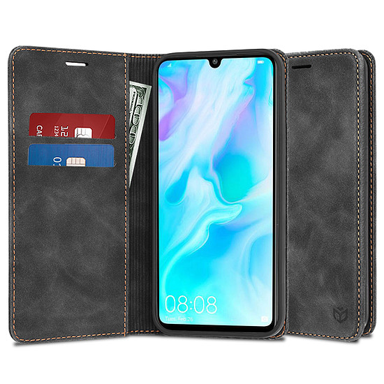 Techsuit - Confy Cover - Huawei P30 Lite / P30 Lite New Edition - Fekete