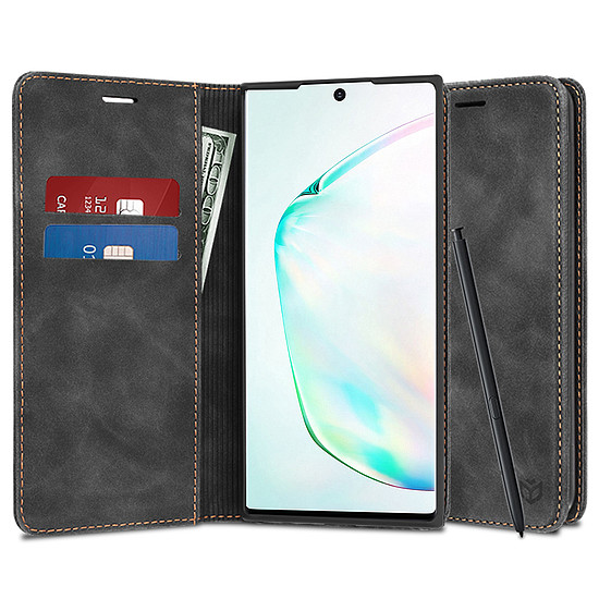 Techsuit - Confy Cover - Samsung Galaxy Note 10 Plus / Note 10 Plus 5G - fekete (KF2321858)