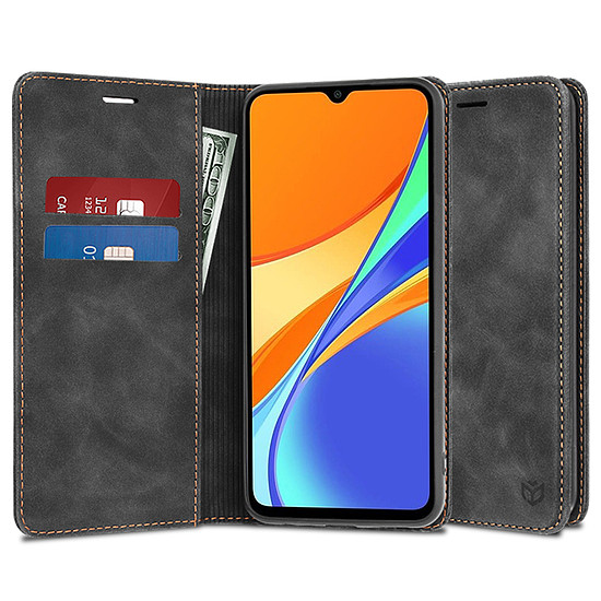 Techsuit - Confy Cover - Xiaomi Redmi 9C / Redmi 9C NFC - Fekete (KF2321881)