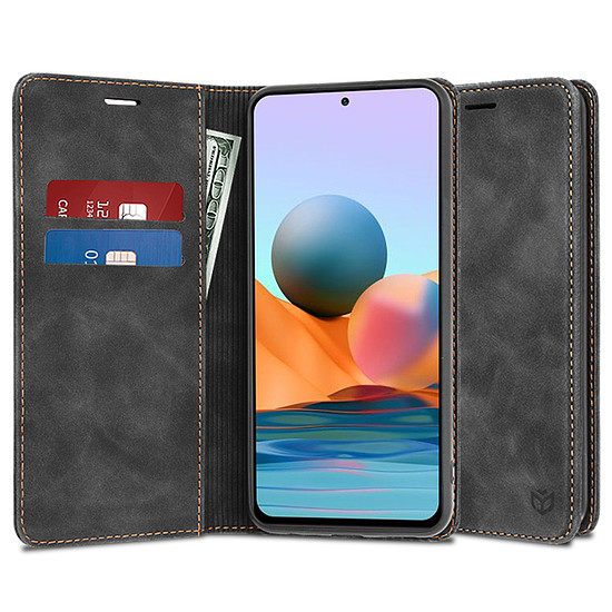 Techsuit - Confy Cover - Xiaomi Redmi Note 10 Pro / Note 10 Pro Max- Fekete (KF2321878)