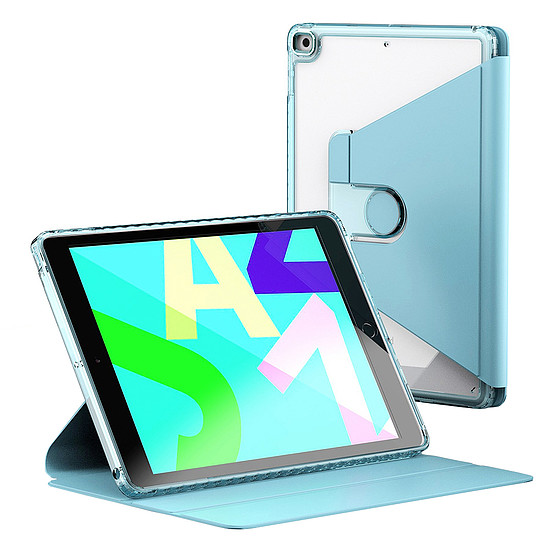 Techsuit - Crystal Vision - iPad 10.2 (2019/2020/2021) - Bleu (KF2323258)