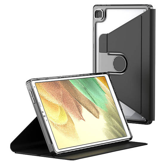 Techsuit - Crystal Vision - Samsung Galaxy Tab A7 Lite 8,7 hüvelykes T220/T225 2021 - Fekete (KF2323267)