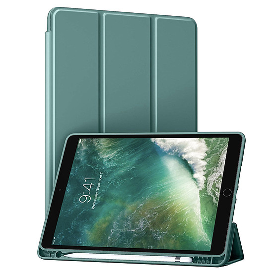 Techsuit - Flex Trifold (ceruzatartóval) - iPad Air 10.5 2019 / iPad Pro 10.5 2017 - zöld (KF2321951)