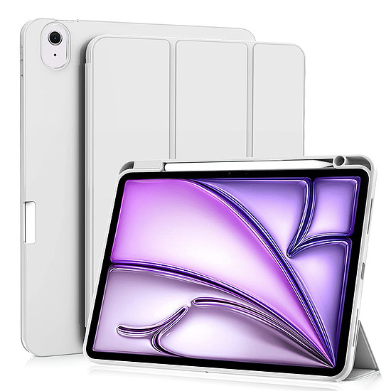 Techsuit - Flex Trifold (ceruzatartóval) - iPad Air 11 (2024) - Szürke (KF2327850)