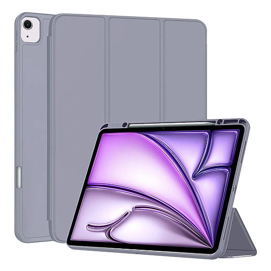 Techsuit - Flex Trifold (ceruzatartóval) - iPad Air 13 (2024) - Lila (KF2327859)