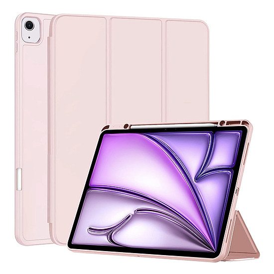 Techsuit - Flex Trifold (ceruzatartóval) - iPad Air 13 (2024) - Rózsaszín (KF2327855)