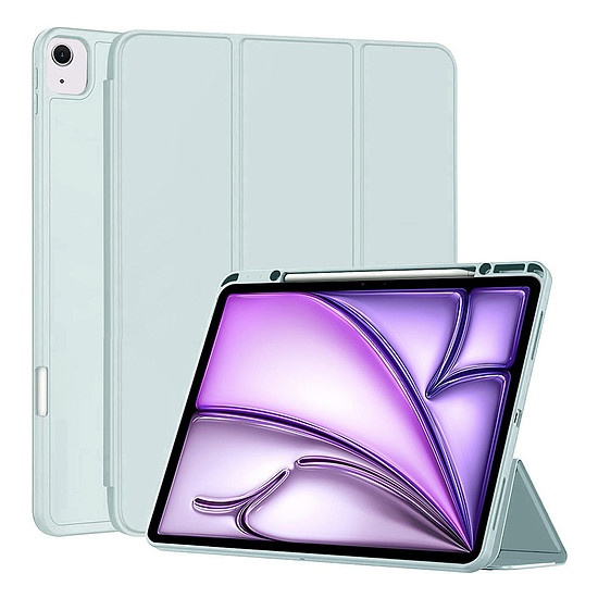 Techsuit - Flex Trifold (ceruzatartóval) - iPad Air 13 (2024) - Sky Blue (KF2327856)