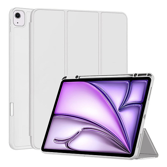 Techsuit - Flex Trifold (ceruzatartóval) - iPad Air 13 (2024) - Szürke (KF2327858)