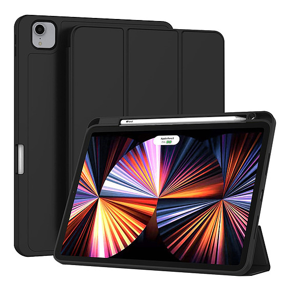 Techsuit - Flex Trifold (ceruzatartóval) - iPad Pro 11 (2018/2020/2021/2022) - fekete (KF2321953)