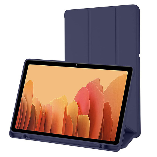 Techsuit - Flex Trifold (ceruzatartóval) - Samsung Galaxy Tab A7 10.4 2020 T500/T505 - Sötétkék (KF2321714)