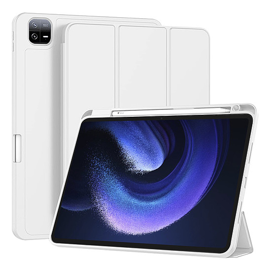 Techsuit - Flex Trifold (ceruzatartóval) - Xiaomi Pad 6 / Pad 6 Pro - Szürke (KF2321862)