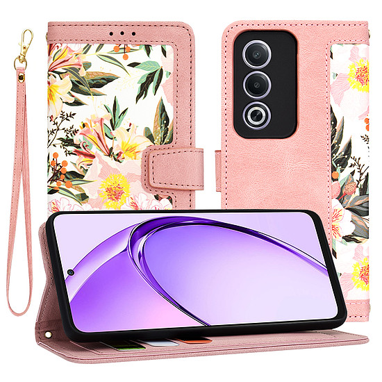 Techsuit - FlipCraft - Oppo A80 5G - Sweetheart Pink (KF2337741)