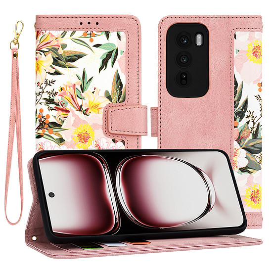 Techsuit - FlipCraft - Oppo Reno12 Pro - Sweetheart Pink (KF2332159)