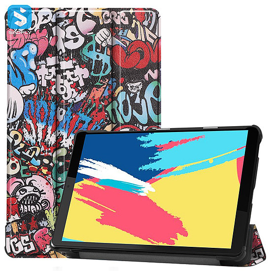 Techsuit - FoldPro - Lenovo Tab M10 (TB-X605F/X505F) - Urban Vibe (KF234773)