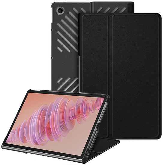 Techsuit - FoldPro - Lenovo Tab Plus - Fekete (KF2335489)