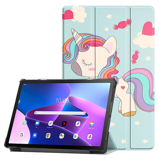 Techsuit - FoldPro - Lenovo Tab Plus - Unicorn (KF2335496)