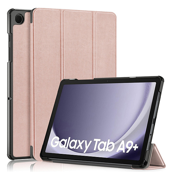 Techsuit - FoldPro - Samsung Galaxy Tab A9 Plus - Rose Gold (KF2317035)