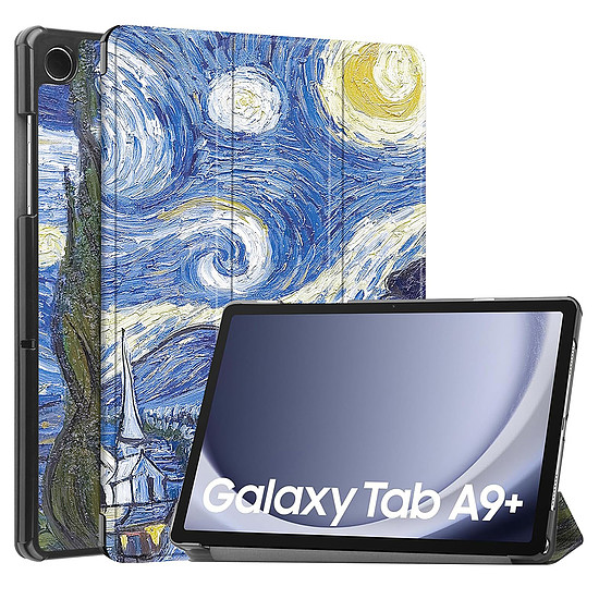 Techsuit - FoldPro - Samsung Galaxy Tab A9 Plus - Starry Night (KF2317224)