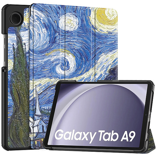 Techsuit - FoldPro - Samsung Galaxy Tab A9 - Starry Night (KF2317222)