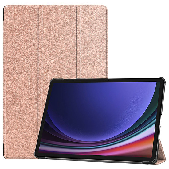 Techsuit - FoldPro - Samsung Galaxy Tab S9 Plus / S9 FE Plus - Rose Gold (KF2317027)