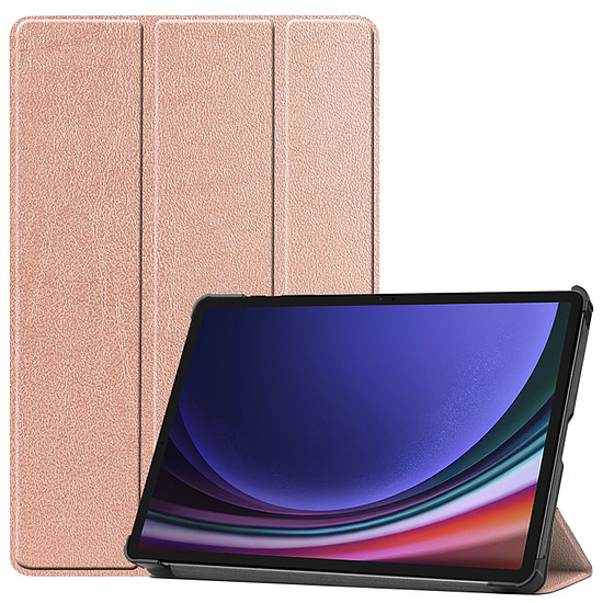 Techsuit - FoldPro - Samsung Galaxy Tab S9 / S9 FE - Rose Gold (KF2317023)