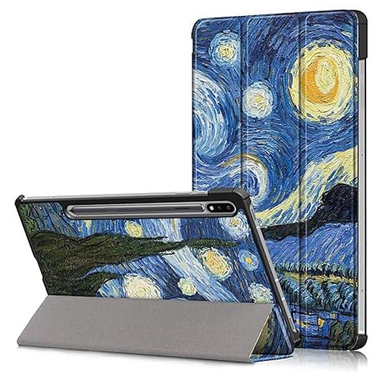 Techsuit - FoldPro - Tab S7 Plus / S8 Plus / S7 FE - Starry Night (KF2317202)