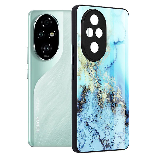 Techsuit - Glaze Series - Honor 200 Pro - Blue Ocean (KF2331337)