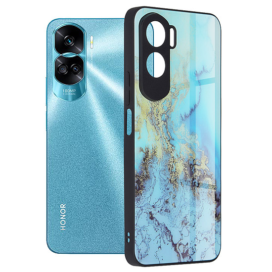 Techsuit - Glaze Series - Honor 90 Lite - Blue Ocean (KF2315632)