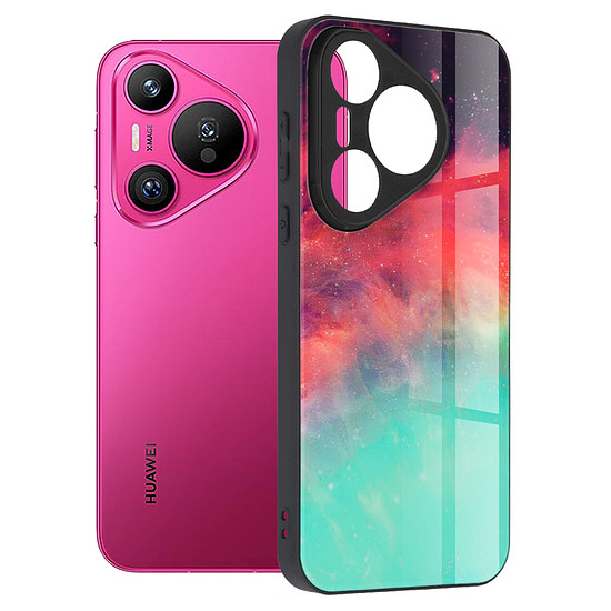 Techsuit - Glaze Series - Huawei Pura 70 - Fiery Ocean (KF2328143)