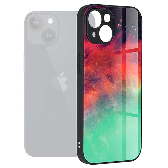 Techsuit - Glaze Series - iPhone 15 Plus - Fiery Ocean (KF2314055)