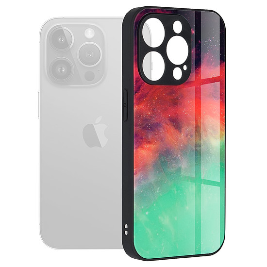 Techsuit - Glaze Series - iPhone 15 Pro - Fiery Ocean (KF2314051)