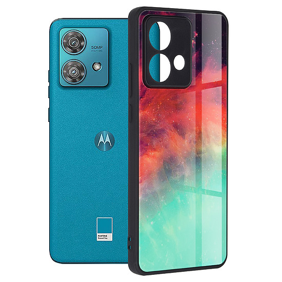 Techsuit - Glaze Series - Motorola Edge 40 Neo - Fiery Ocean (KF2323851)