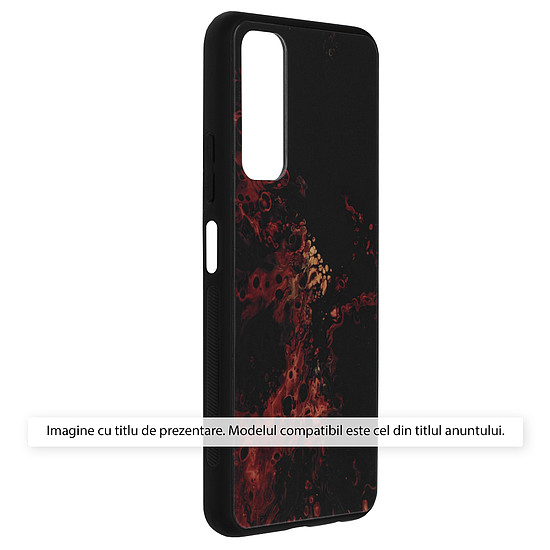 Techsuit - Glaze Series - Motorola Edge 50 Pro - Red Nebula (KF2336614)