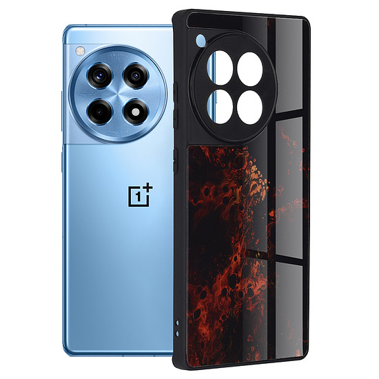 Techsuit - Glaze Series - OnePlus 12R - Red Nebula (KF2323872)