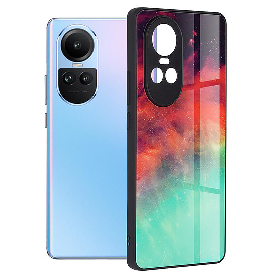 Techsuit - Glaze Series - Oppo Reno10 / Reno10 Pro - Fiery Ocean