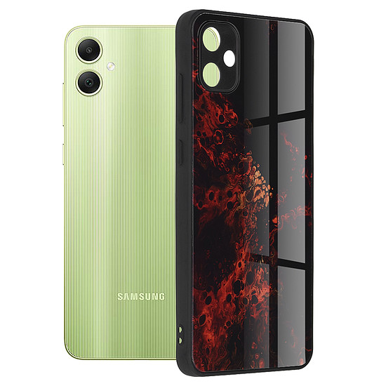 Techsuit - Glaze Series - Samsung Galaxy A05 - Red Nebula (KF2315642)