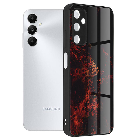 Techsuit - Glaze Series - Samsung Galaxy A05s - Red Nebula (KF2315646)