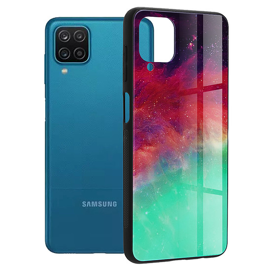 Techsuit - Glaze Series - Samsung Galaxy A12 / A12 Nacho - Fiery Ocean (KF235402)