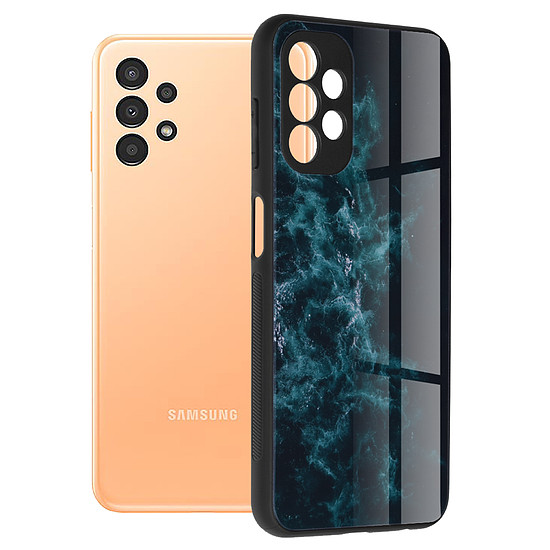 Techsuit - Glaze Series - Samsung Galaxy A13 4G - Blue Nebula (KF239834)