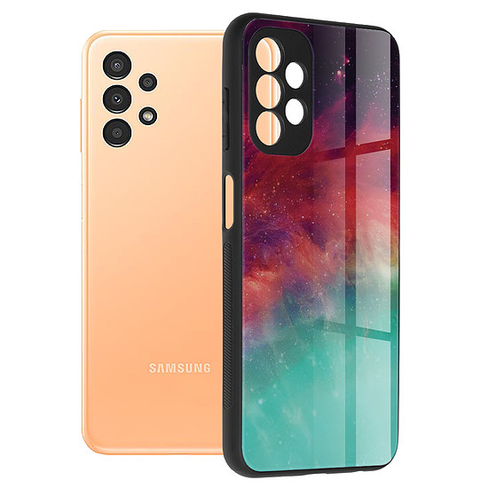 Techsuit - Glaze Series - Samsung Galaxy A13 4G - Fiery Ocean (KF239835)