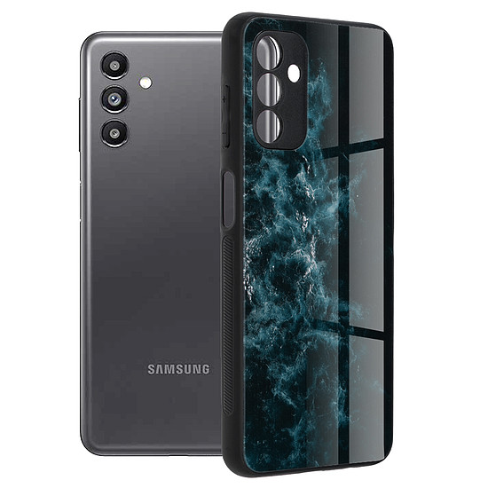 Techsuit - Glaze Series - Samsung Galaxy A13 5G / A04s - Blue Nebula (KF237972)